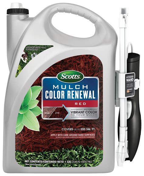 Scotts Mulch Color Renewal Red - 1 gal. - Walmart.com