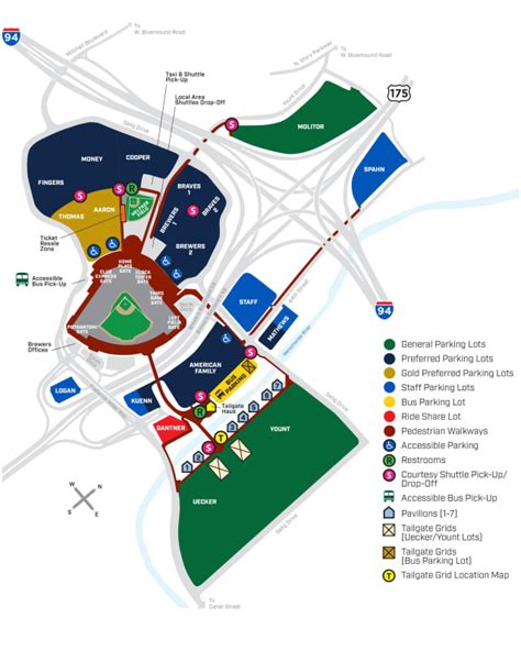 Parking | American Family Field | Milwaukee Brewers