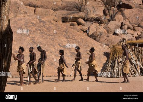 Namibia Africa Damara tribe traditional life in Damaraland in Damara ...