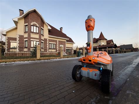 Outdoor robot for automatic protection of Smart House Villas Ranches ...