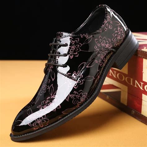 New 2018 Fashion Italian Designer Formal Mens Dress Shoes Genuine ...