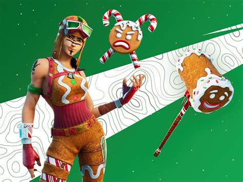 1400x1050 Gingerbread Raider Outfit Fortnite 1400x1050 Resolution HD 4k ...