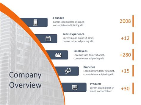 Company Overview PowerPoint Template 3 | Powerpoint templates ...