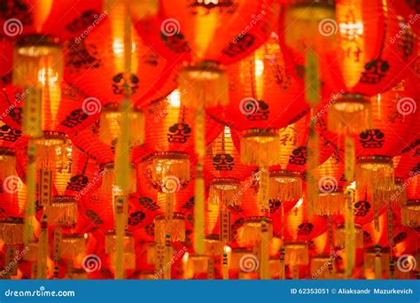 Chinese New Year Paper Lanterns Stock Image - Image of chinese ...