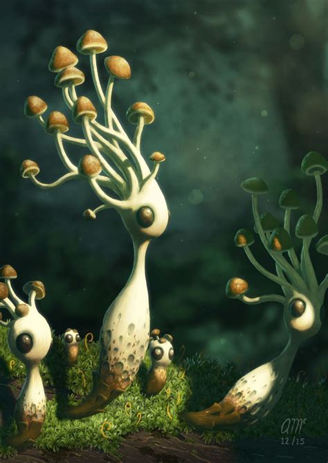 Mushroom people | Creature concept art, Mushroom art, Fantasy art