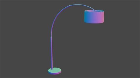 Big Dipper Arc Floor Lamp 3D model | CGTrader