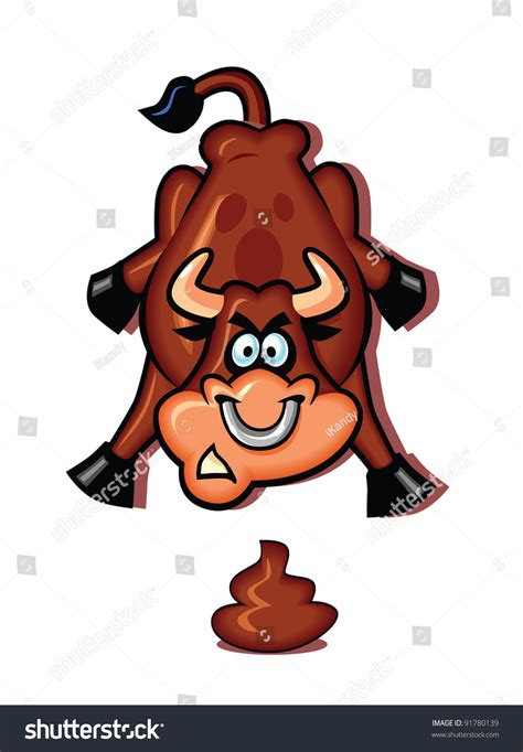 Bull Poop Stock Vector (Royalty Free) 91780139 | Shutterstock