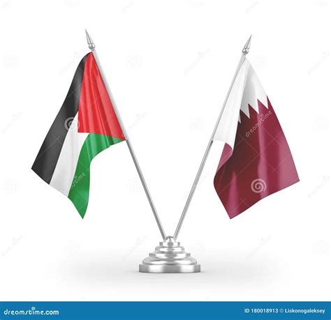 Qatar Vs Palestine, Palestinian Smoky Mystic Flags Placed Side By Side ...