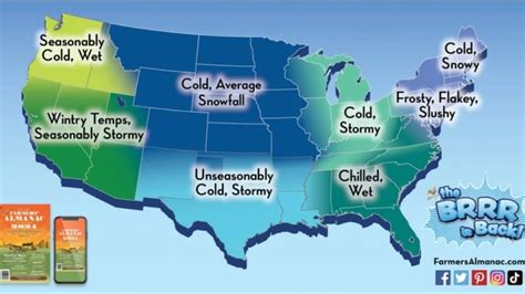 Farmers' Almanac releases winter forecast for 2023-24 season | 9news.com