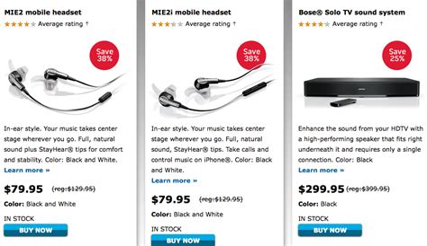 Bose Black Friday up to 40% off: QC3 Noise Cancelling headphones $200, MIE2 mobile headset $80, more