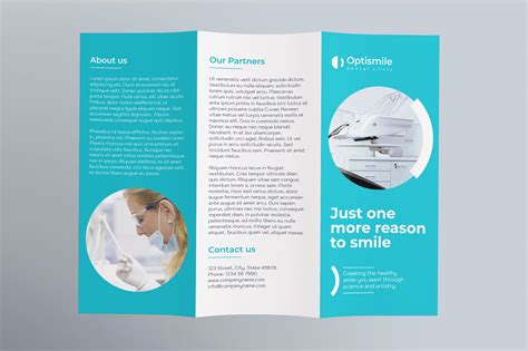 Dental Clinic Brochure Trifold