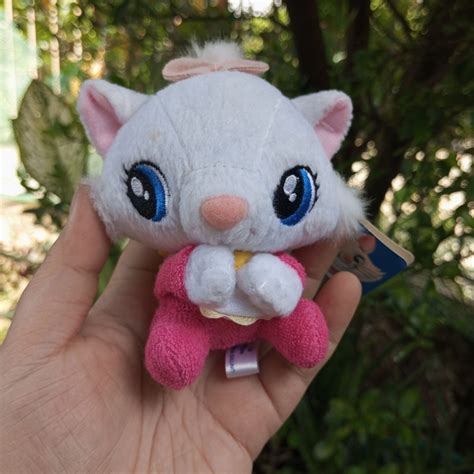 DISNEY Marie the Aristocats Plush Charm, Hobbies & Toys, Toys & Games on Carousell