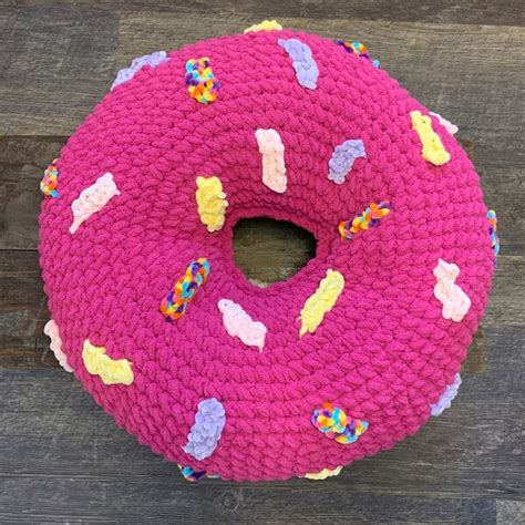 Donut Pillow - Etsy