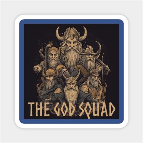 The God Squad Norse Mythology Asgardians - Ragnar - Magnet | TeePublic