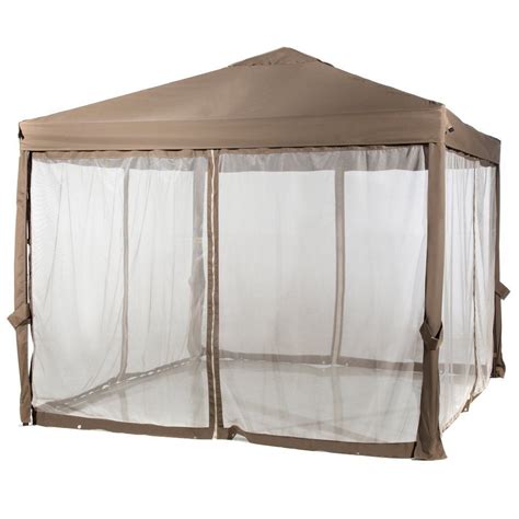 10 x 10 Outdoor Garden Gazebo with Mosquito Netting