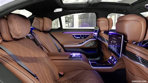 2021 Mercedes-Benz S-Class (Color: Leather Siena Brown) - Interior ...