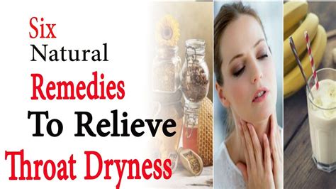 Remedies For Dry Throat | Six natural remedies to relieve throat dryness | Dry throat, Natural ...