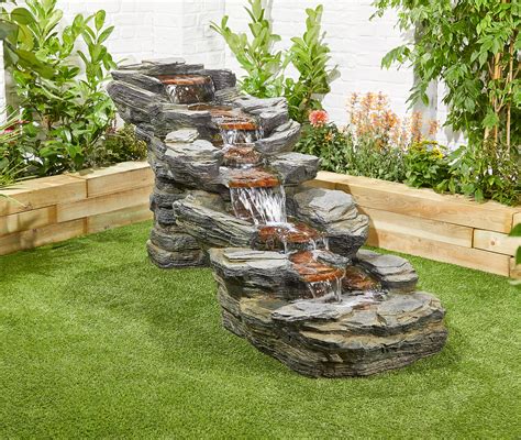 Rocky Creek Easy Fountain Garden Water Feature - £999.99 | Garden4Less UK Shop