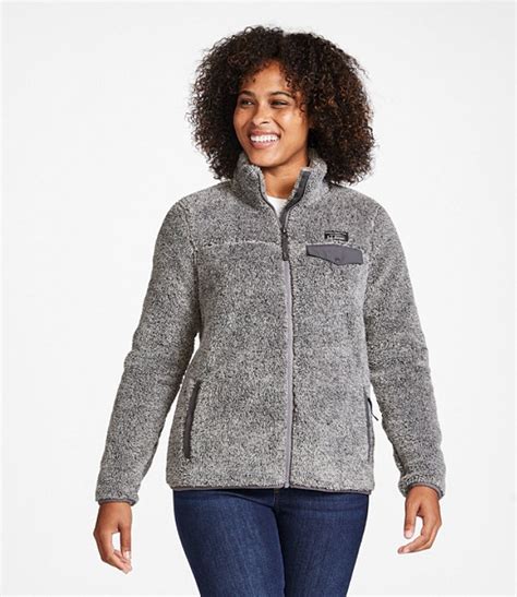 Women's Hi-Pile Fleece Jacket, Full-Zip