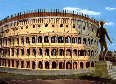 Nero Statue Colosseum