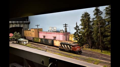 The HO Scale Railroad Diorama | Glover Road Final - YouTube