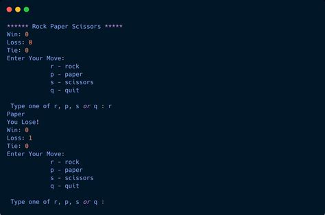 rock paper scissors game in python - Joelle Trejo