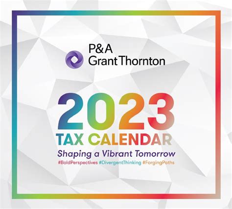 2023 Tax Calendar | Grant Thornton