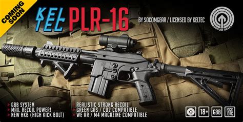 SOCOM Gear Kel-Tec PLR-16 Airsoft Rifle | Popular Airsoft