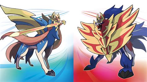 Zacian and Zamazenta, Pokemon Sword and Shield, 8K, #9 Wallpaper PC Desktop