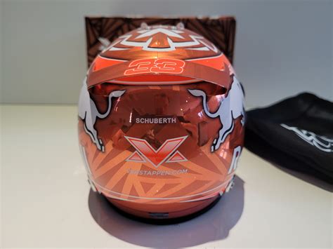 Max Verstappen helmet, 1/2 scale, Belgian GP 2021, RedBull ...