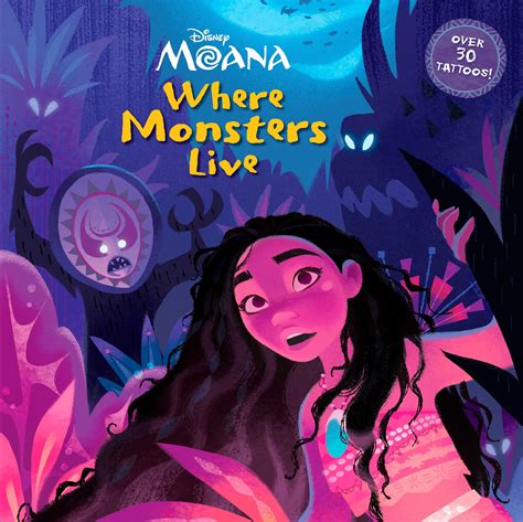 Where Monsters Live (Disney Moana) - Walmart.com - Walmart.com