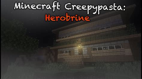 Minecraft CREEPYPASTA: Herobrine - YouTube