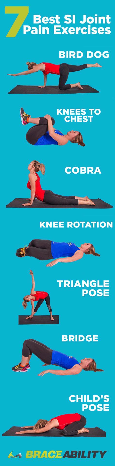 7 Sacroiliac Joint Pain Exercises