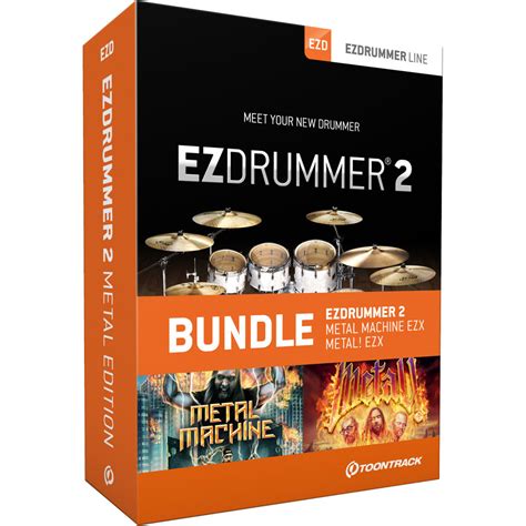 Toontrack EZdrummer 2 Metal Edition - Virtual Drum Module