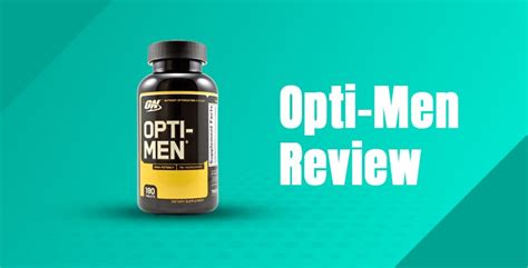 Opti Men Review - Pros, Cons & Price Of This Multivitamin Supplement