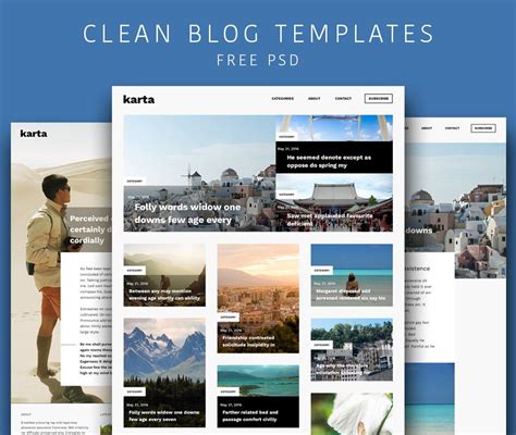 Blog Layout Template, Web In This Post, We’ll Cover Four Blog Post ...