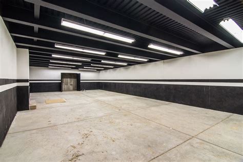 Garage painting idea | Black ceiling, Garage paint, Garage interior