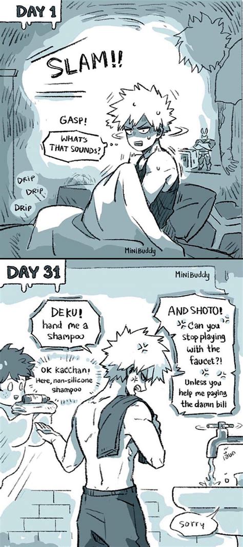 TodoBakuDeku BNHA by minibuddyart IG | My hero academia, Hero, Memes