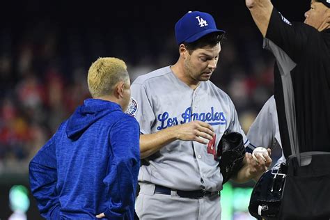 Rich Hill injury: Dodgers LHP leaves after 2 pitches with blister ...