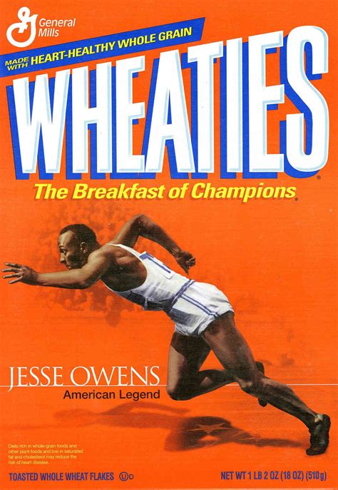 Olympians on Wheaties Boxes