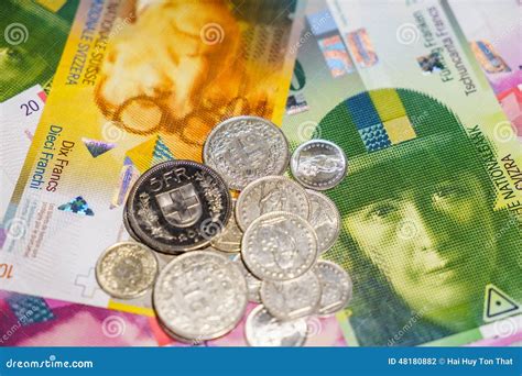 Swiss Money Stock Photo - Image: 48180882