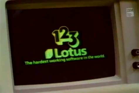 30 years ago, Lotus 1-2-3 made office software awesome - The Verge