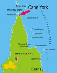 Australia Map Cape York