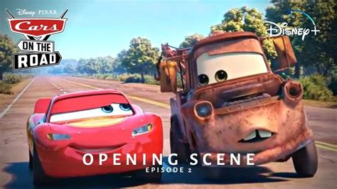 CARS ON THE ROAD Series | Opening Scene | Episode 2 Clips | Disney+ - YouTube