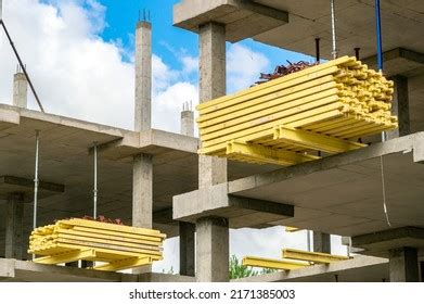 Wooden Ibeam On Construction Site Selective Stock Photo 2171385003 | Shutterstock