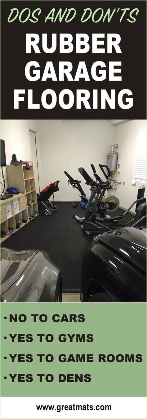 Rubber Flooring for Non-Traditional Garage Uses | Rubber flooring ...