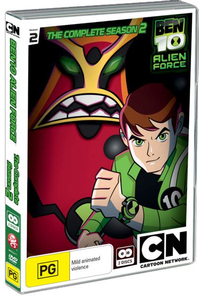 Ben 10: Alien Force - Complete Season 2 (2 Disc Set) | DVD | Buy Now | at Mighty Ape NZ