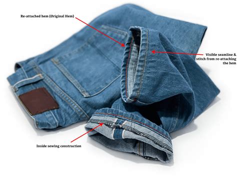 What is an Original Hem Alteration Explained | Denim BMC