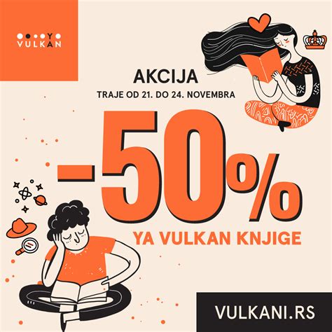 YA Vulkan knjige na popustu od 50% | Vulkan izdavaštvo