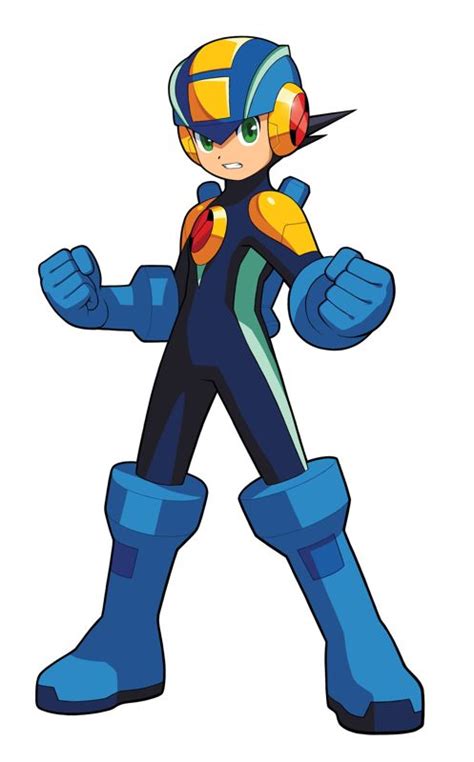 Mega Man Battle Network 5: Double Team DS (2005) promotional art ...